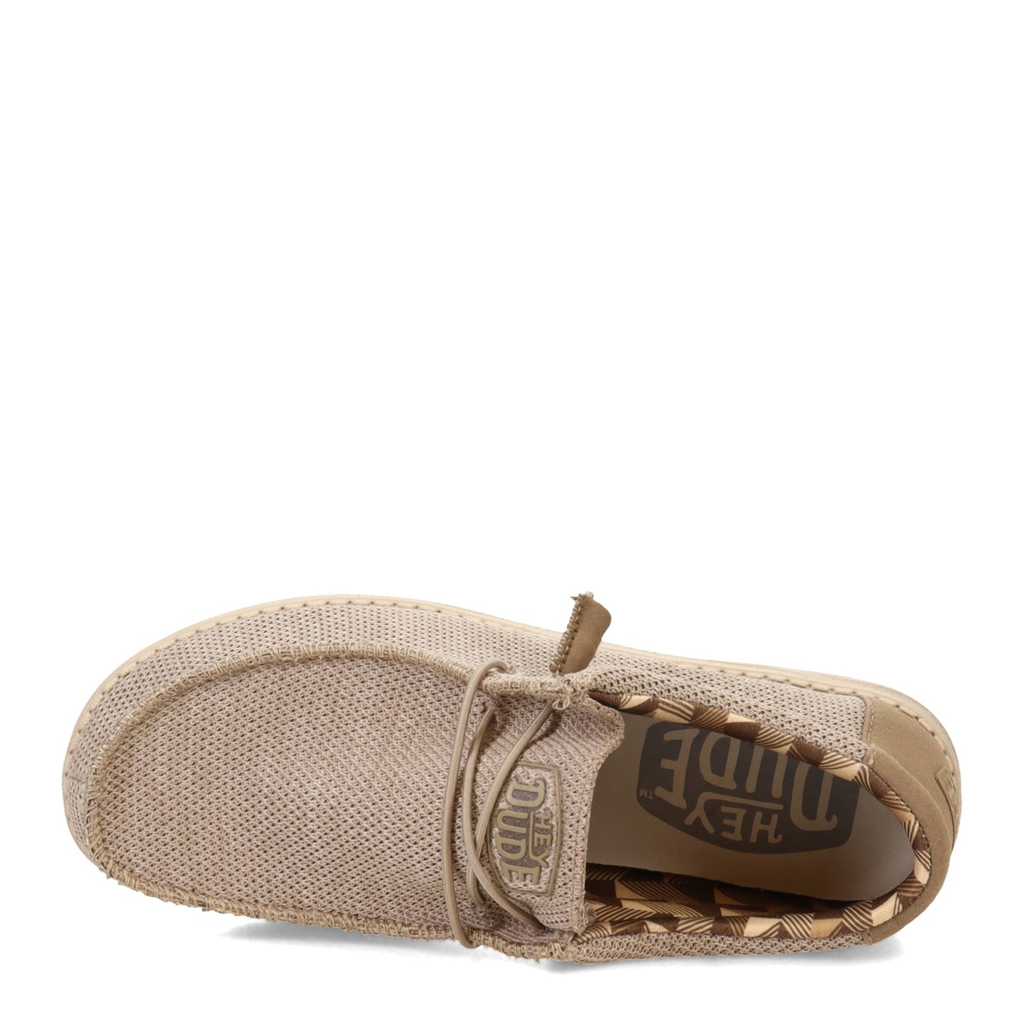 Peltz Shoes  Men's Hey Dude Wally Sox Slip-On Beige 40019-205