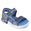 Boy's Skechers, S-Lights: Creature-Splash Sandal - Little Kid