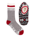 Women's Muk Luks, Ballerina Slipper and Sock Set