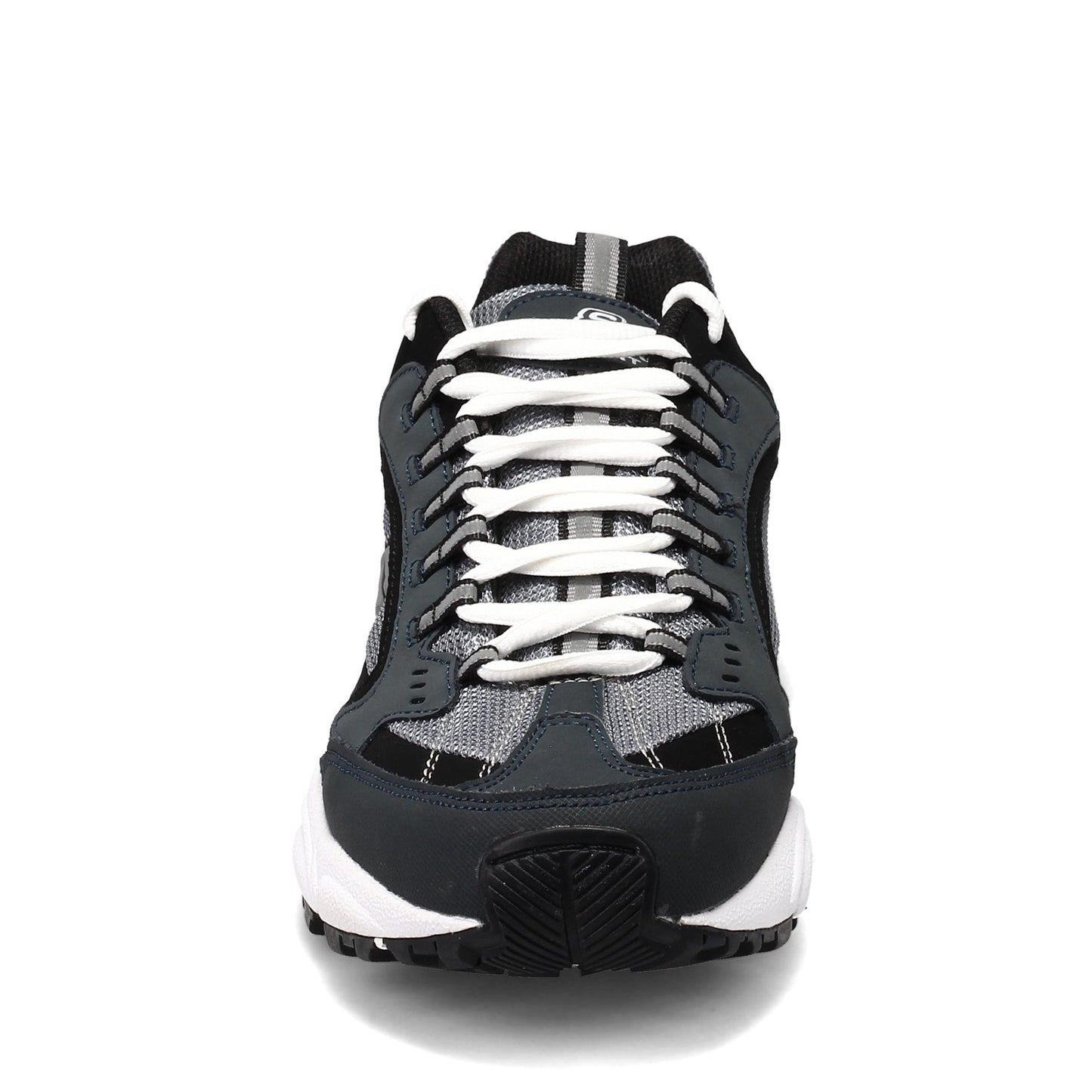 Peltz Shoes  Men's Skechers Stamina - Cutback Sneaker - Wide Width Navy/Black 51286EW-NVBK