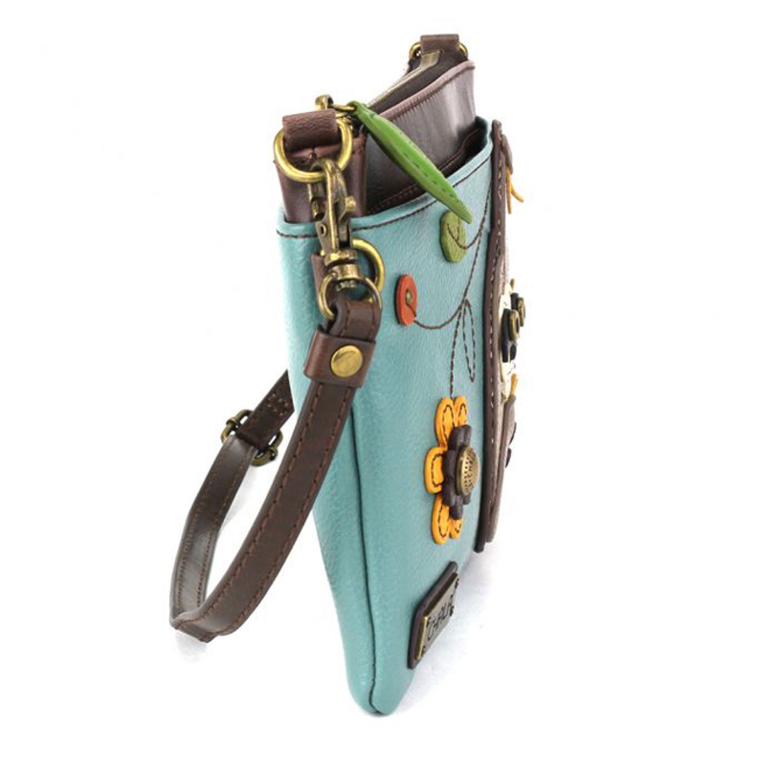 Chala Cell Phone Crossbody Dragonfly Turquoise