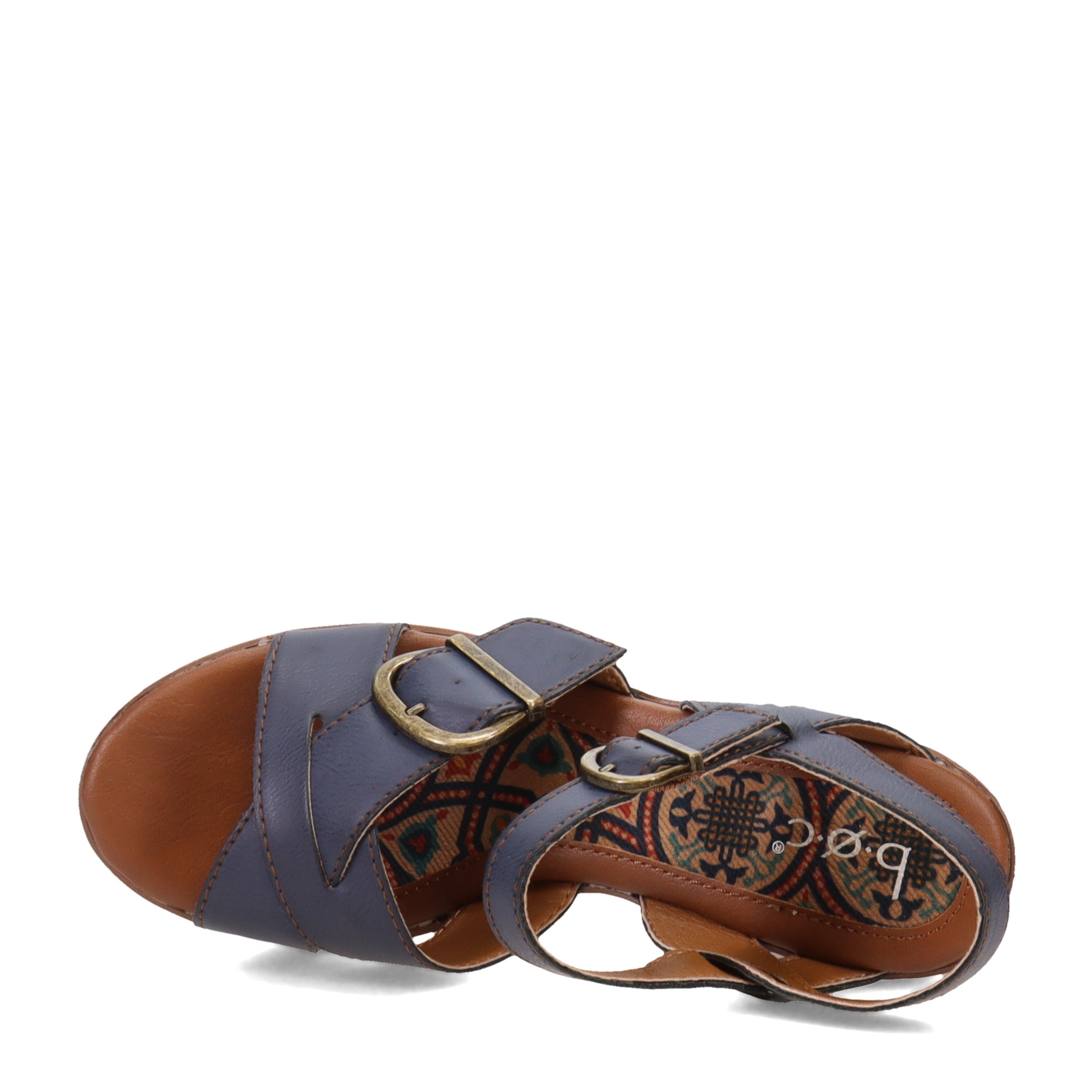 Boc navy online sandals