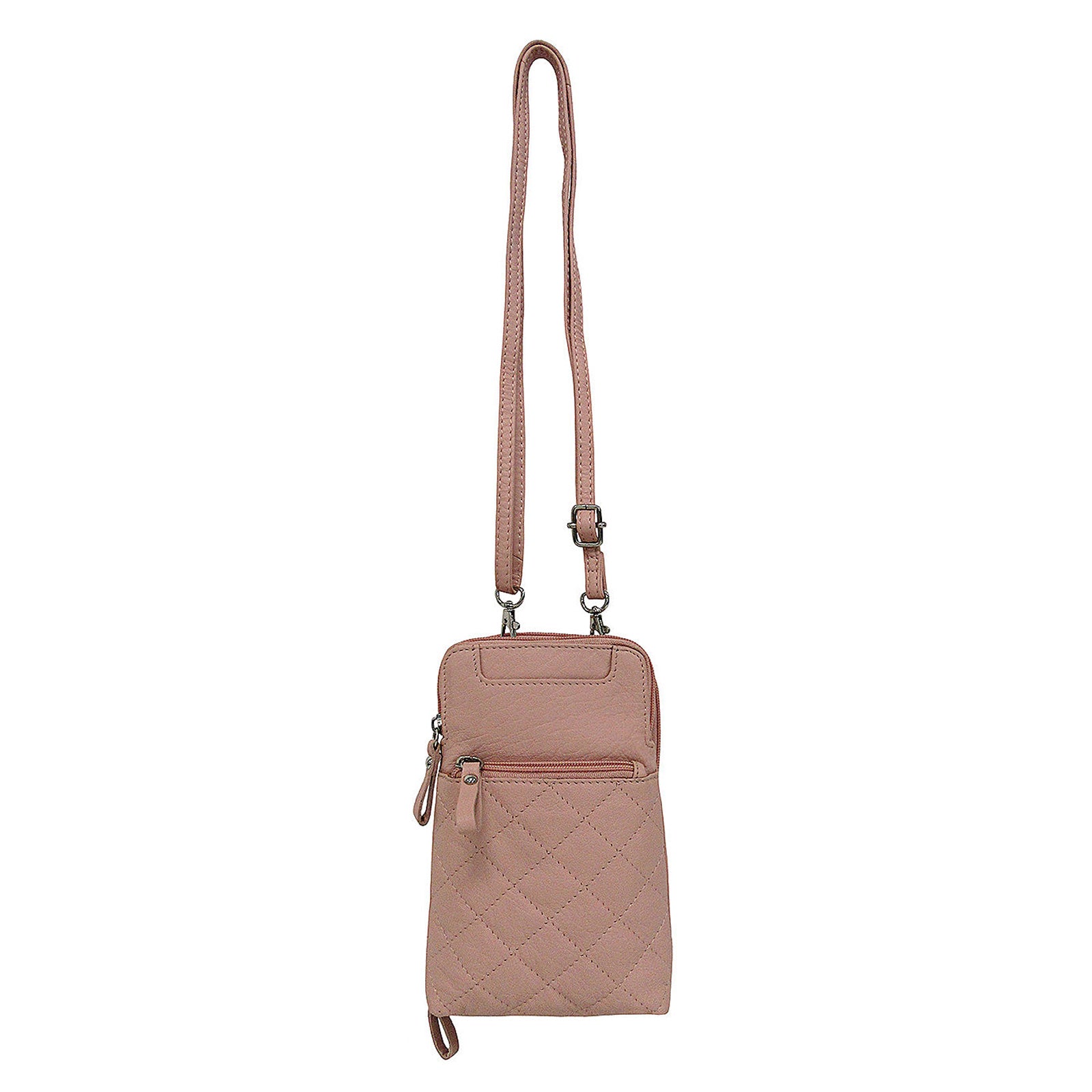 Bueno of California Quilted Wallet On A String Crossbody Bag