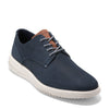 Peltz Shoes  Men's Cole Haan Grand+ Plain Toe Oxford Navy Nubuck/Nimbus Cloud C38223