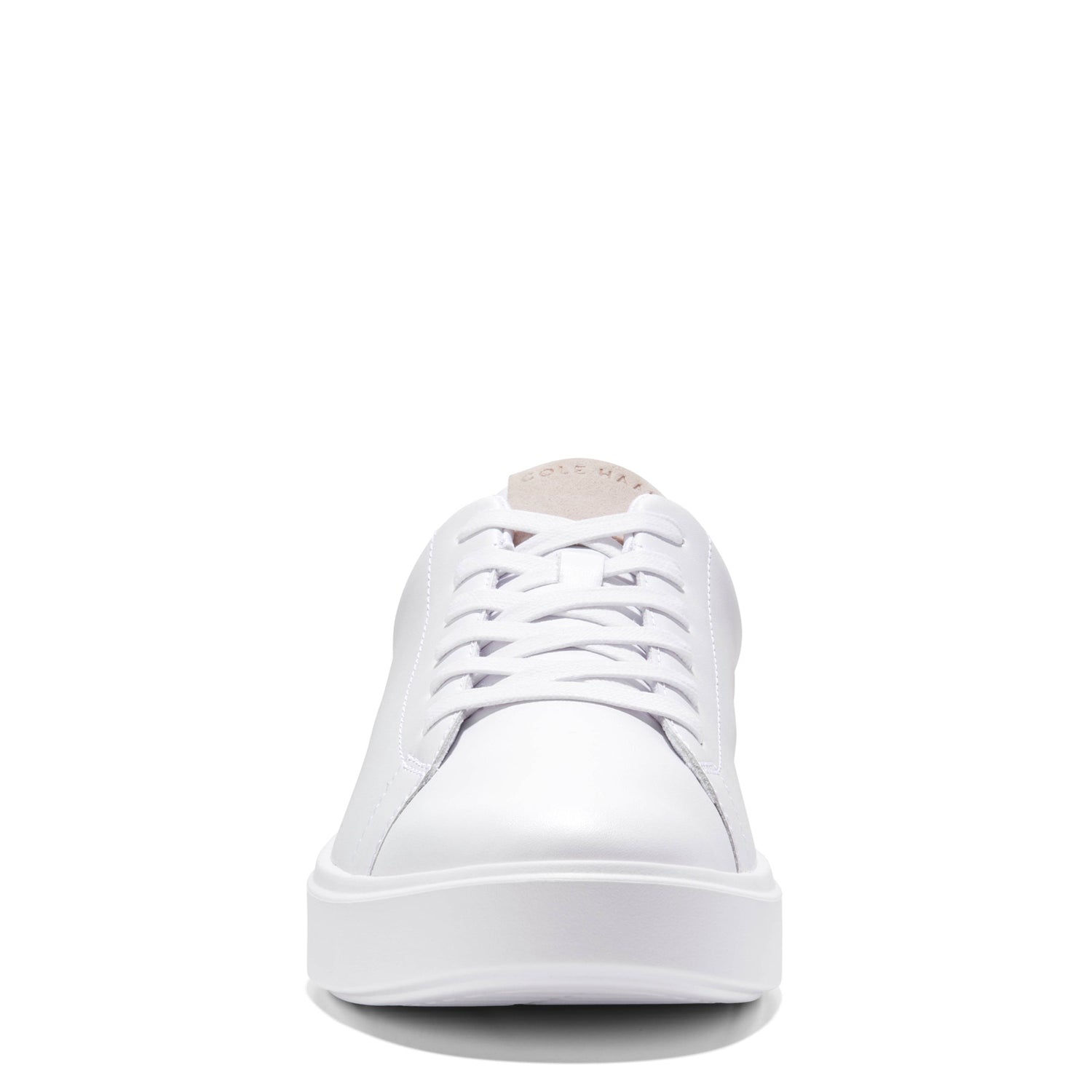 Peltz Shoes  Men's Cole Haan Grand+ Court Sneaker Optic White C39620