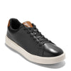 Peltz Shoes  Men's Cole Haan Grand+ Court Sneaker Black C39621