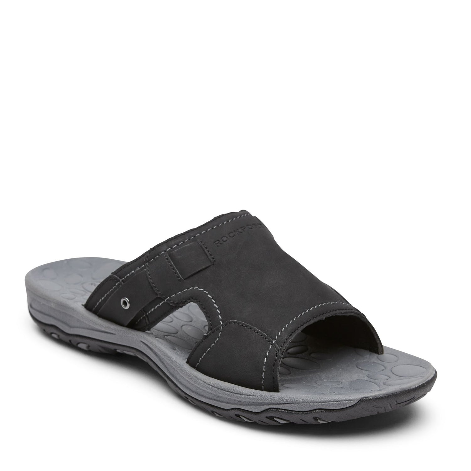 Is Zwijgend rukken Men's Rockport, Hayes Slide Sandal – Peltz Shoes