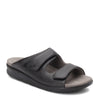 Peltz Shoes  Women's SAS Cozy Slide Sandal BLACK COZY BLACK