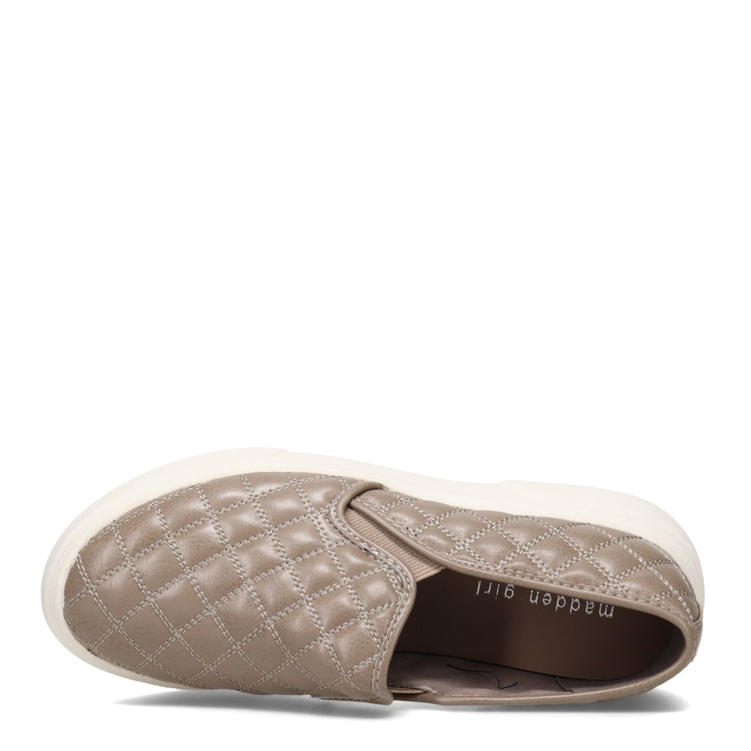 Peltz Shoes  Women's Madden Girl Cupid Slip-On TAUPE CUPID-TAUPE