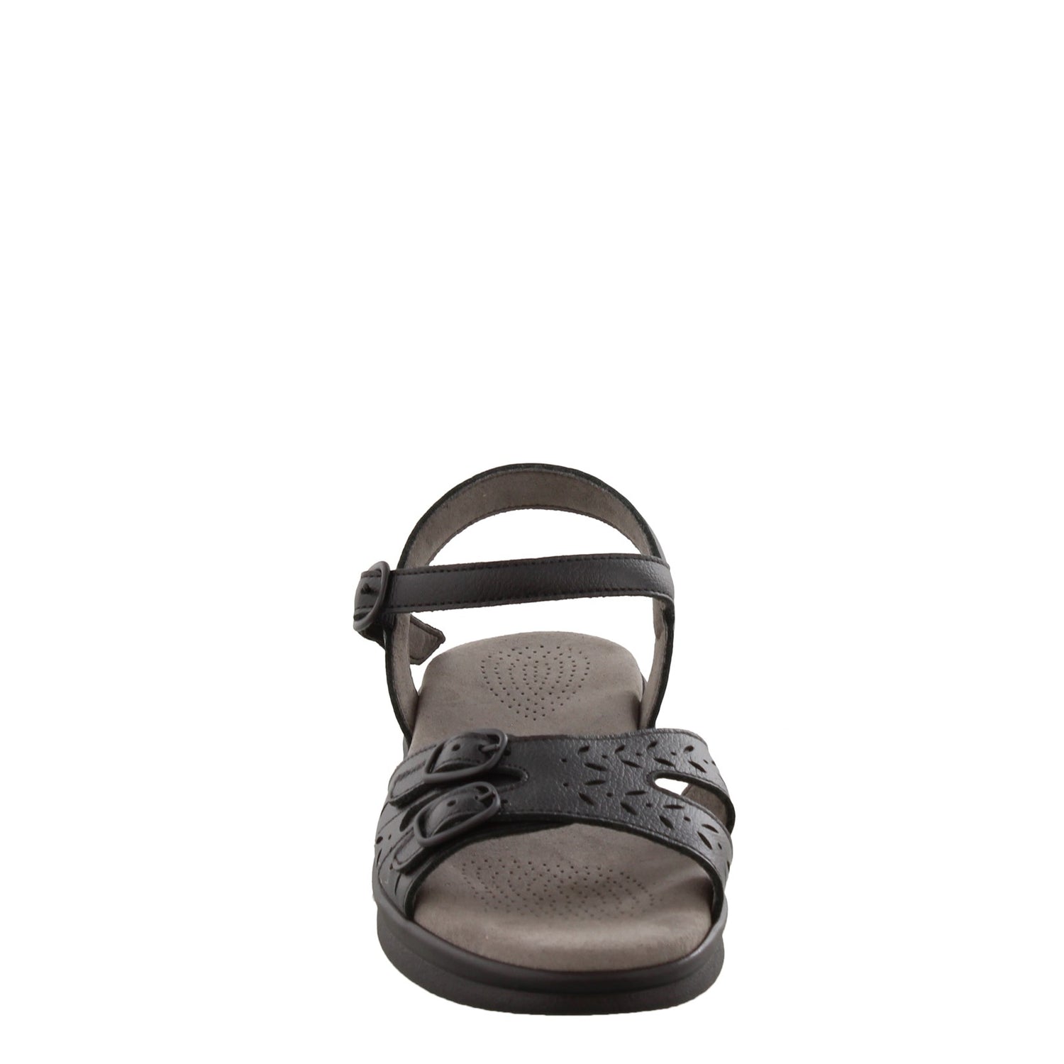 Peltz Shoes  Women's SAS Duo Sandal Black DUO BKD