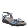 Peltz Shoes  Women's SAS Duo Sandal Denim DUO-DENIM