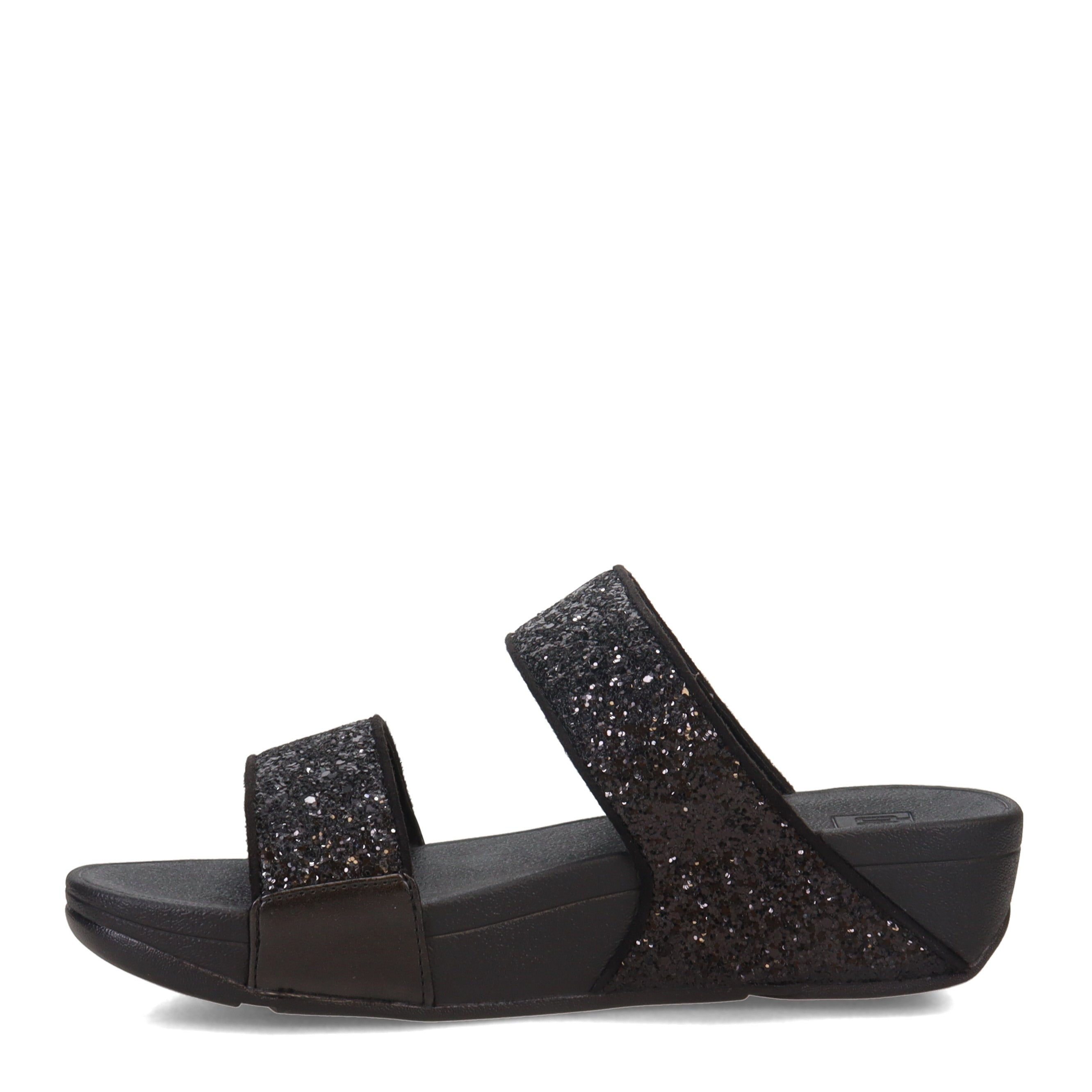 Women's FitFlop, Lulu Glitter Slide Sandal – Peltz Shoes