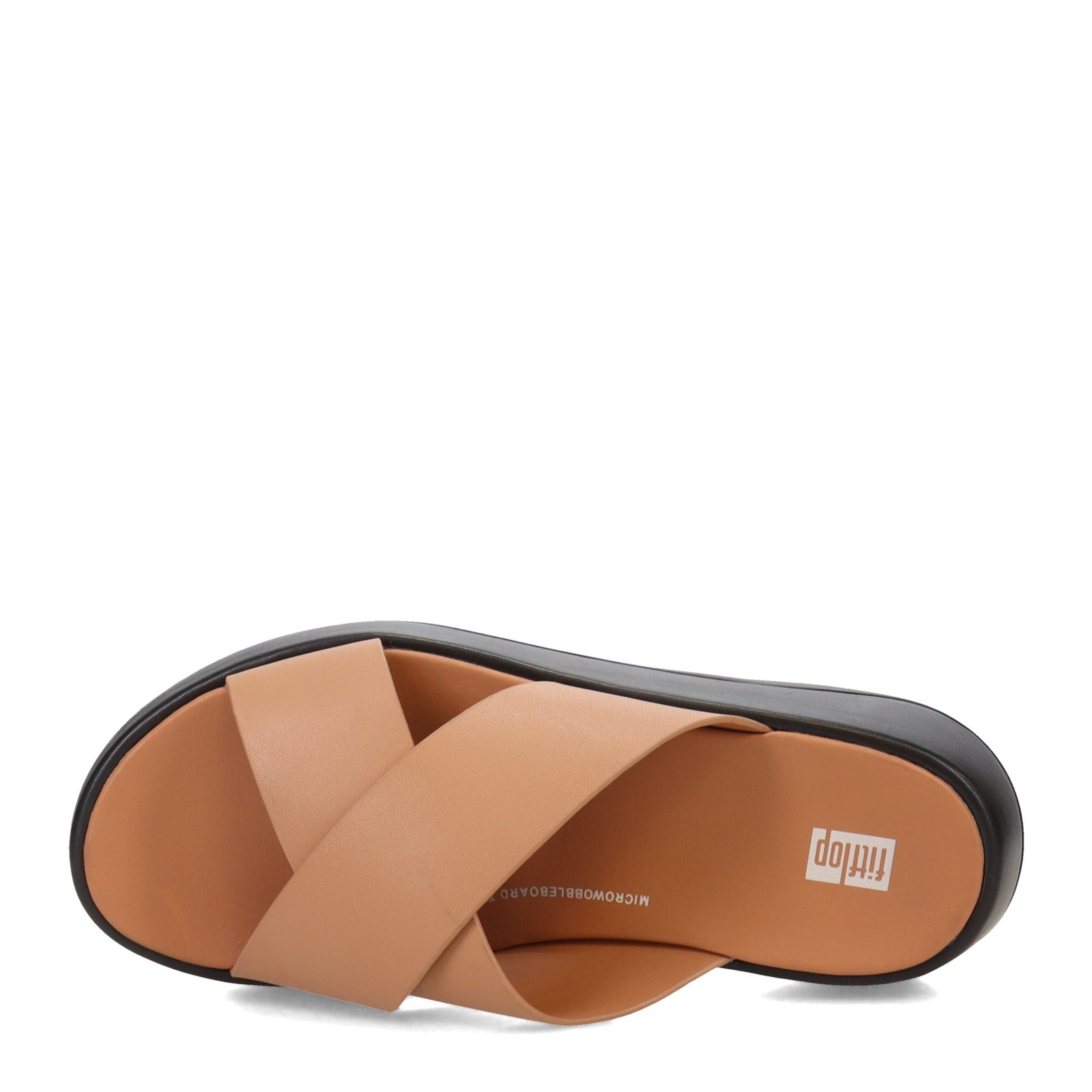 Amazon.com | Fitflop Women's Slide Sandal, Light Tan, 5 | Flip-Flops