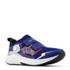 Peltz Shoes  Boy's New Balance Fuel Core Reveal v4 Sneaker - Big Kid INKWELL/TEAM RED/SILVER GTRVLAM4