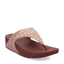 Women's FitFlop, Lulu Shimmerweave Thong Sandal