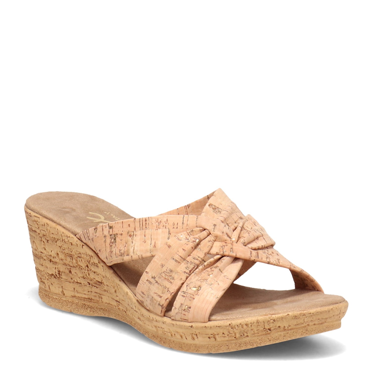 Peltz Shoes  Women's Onex Gayle 2 Sandal CORK GAYLE2-CORK