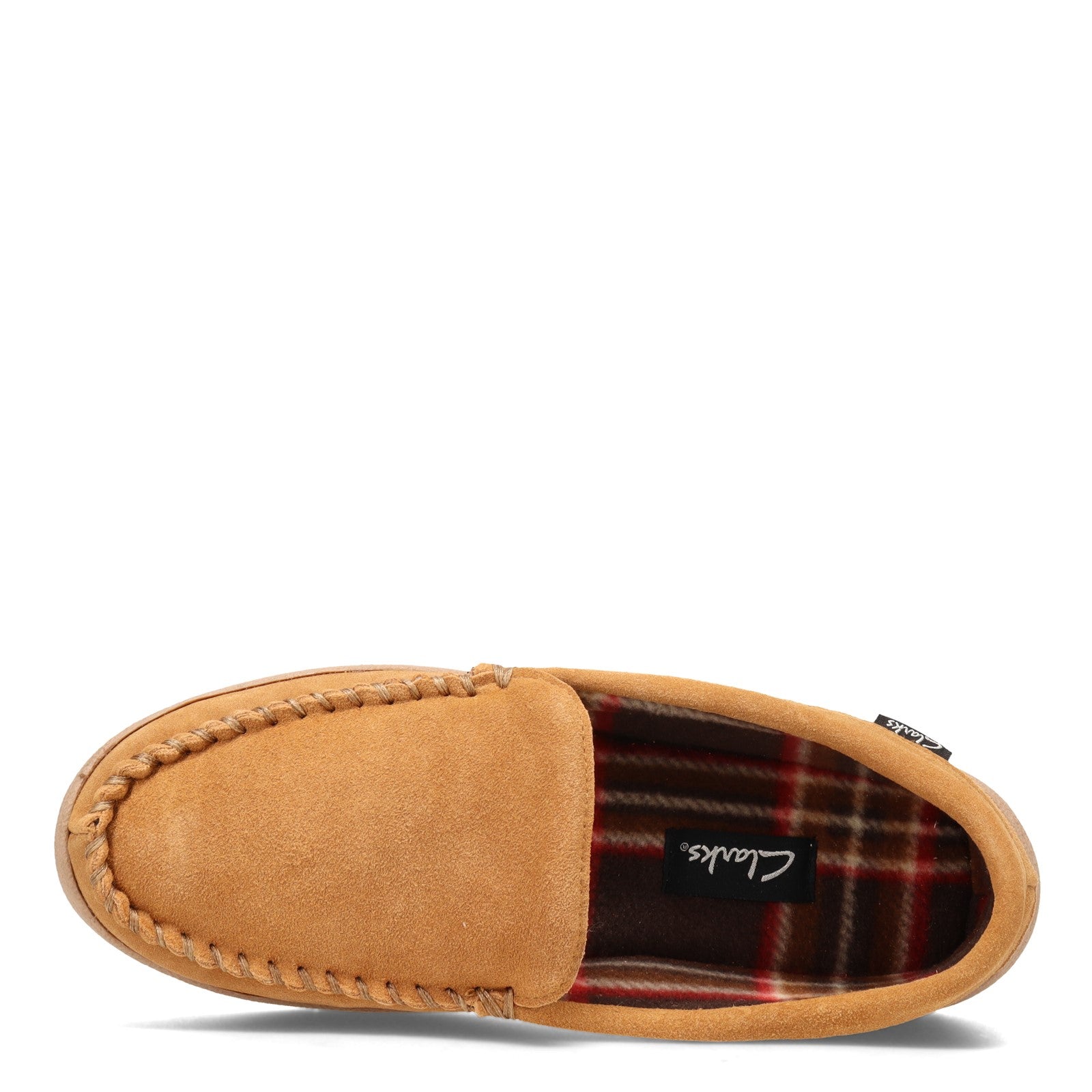 Clarks moc cheap shearling slippers