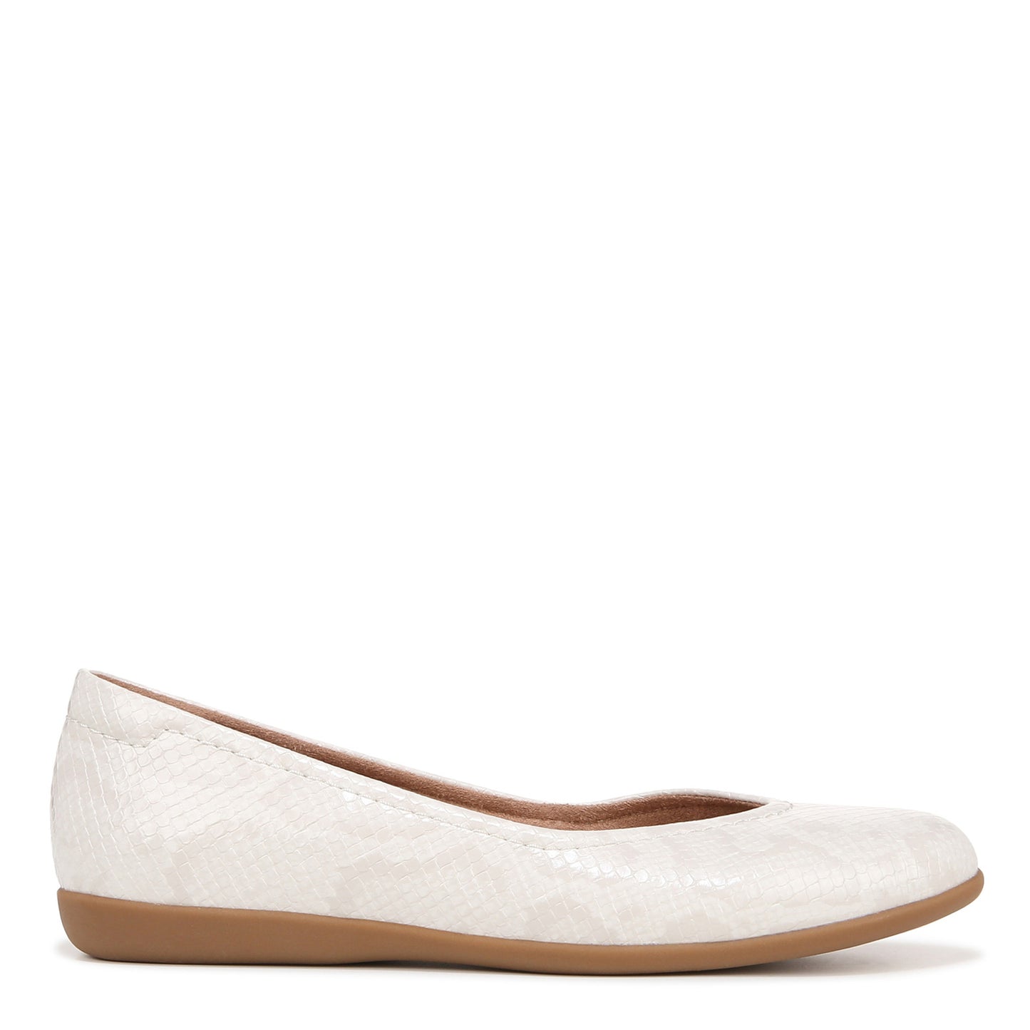 Peltz Shoes  Women's Naturalizer Vivienne Flat Beige H1931SF256