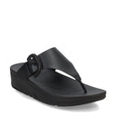 Women's FitFlop, Lulu Covered Buckle Thong Sandal