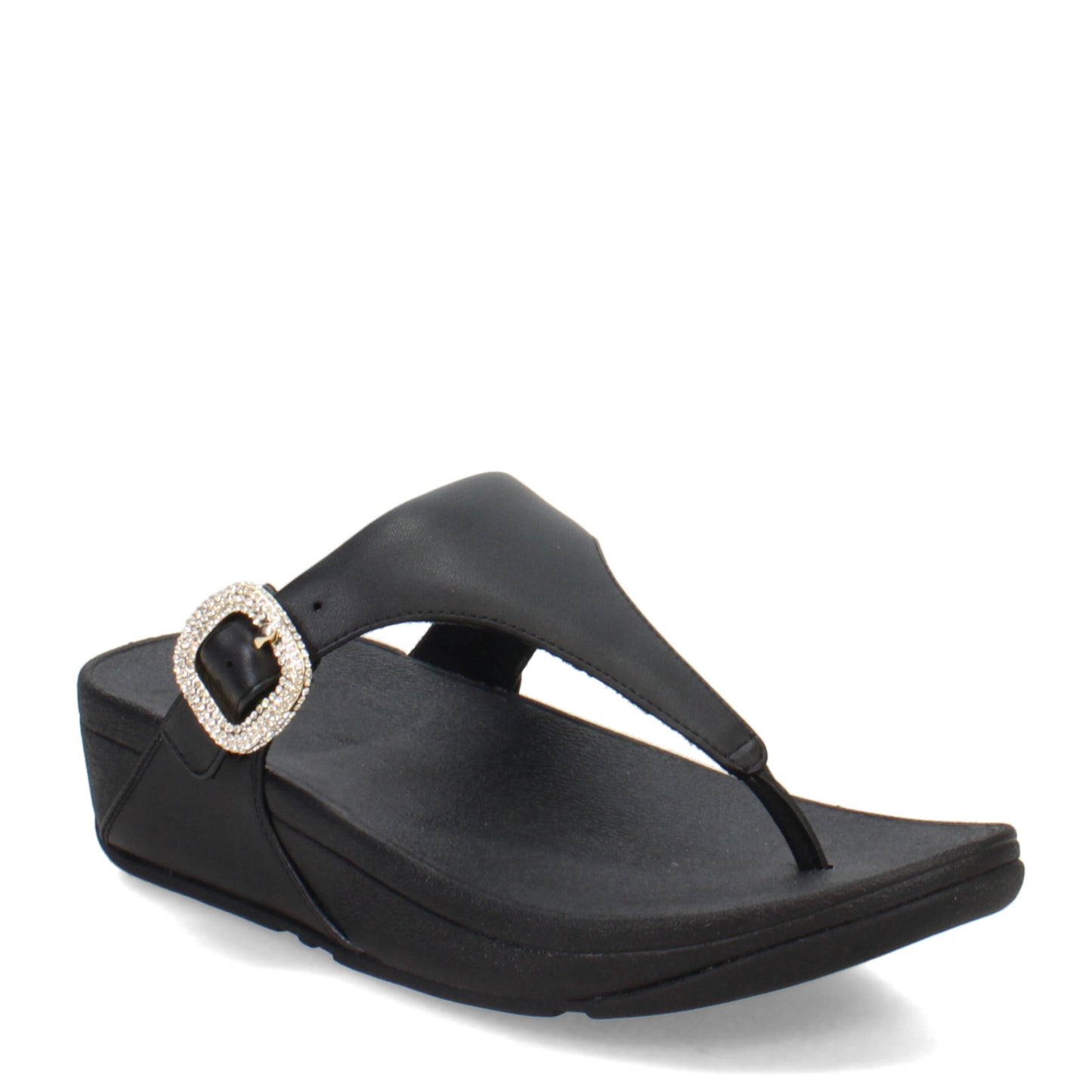 Women's FitFlop, Lulu Crystal Buckle Thong Sandal – Peltz Shoes