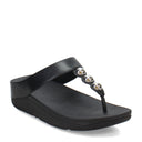 Women's FitFlop, Fino Mirror Dome Toe-Post Sandal