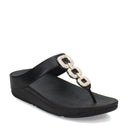 Women's FitFlop, Fino Crystal Chain Toe-Post Sandal