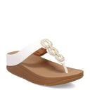 Women's FitFlop, Fino Crystal Chain Toe-Post Sandal