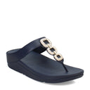 Women's FitFlop, Fino Crystal Chain Toe-Post Sandal