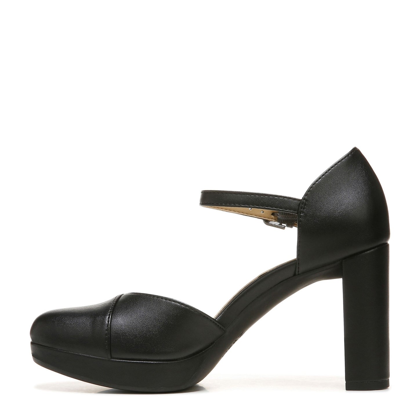 Peltz Shoes  Women's Naturalizer Bandele Pump BLACK SMOOTH I2151S1001