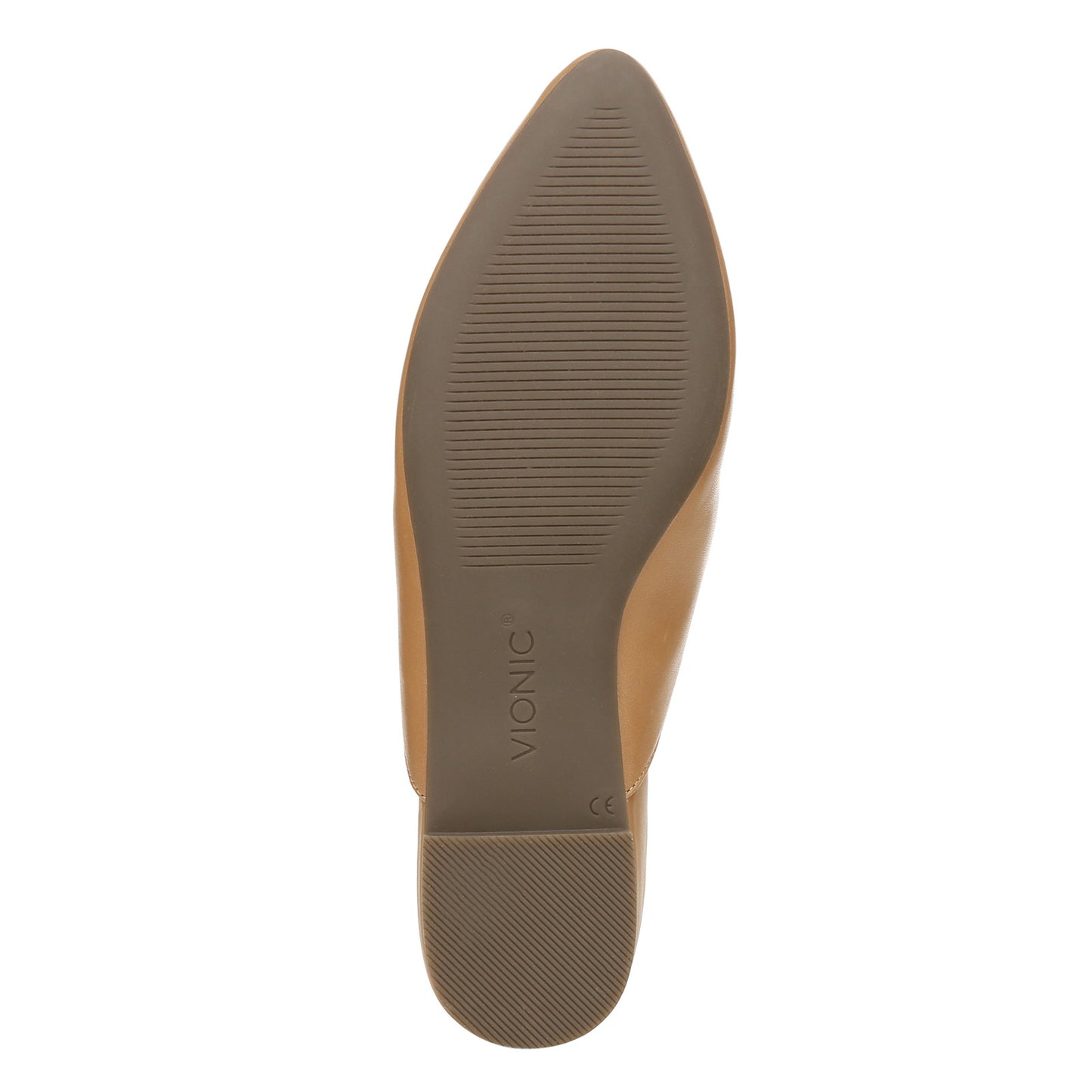 Peltz Shoes  Women's Vionic Starling Mule Tan Nappa Leather I6985L3201