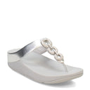 Women's FitFlop, Fino Crystal Chain Toe-Post Sandal