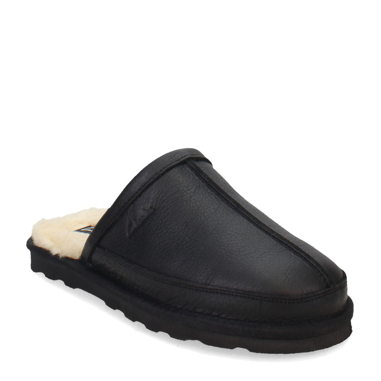 Clarks mens mule slippers deals