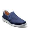 Peltz Shoes  Men's Samuel Hubbard Olema Slip-On Navy Nubuck M2115-016