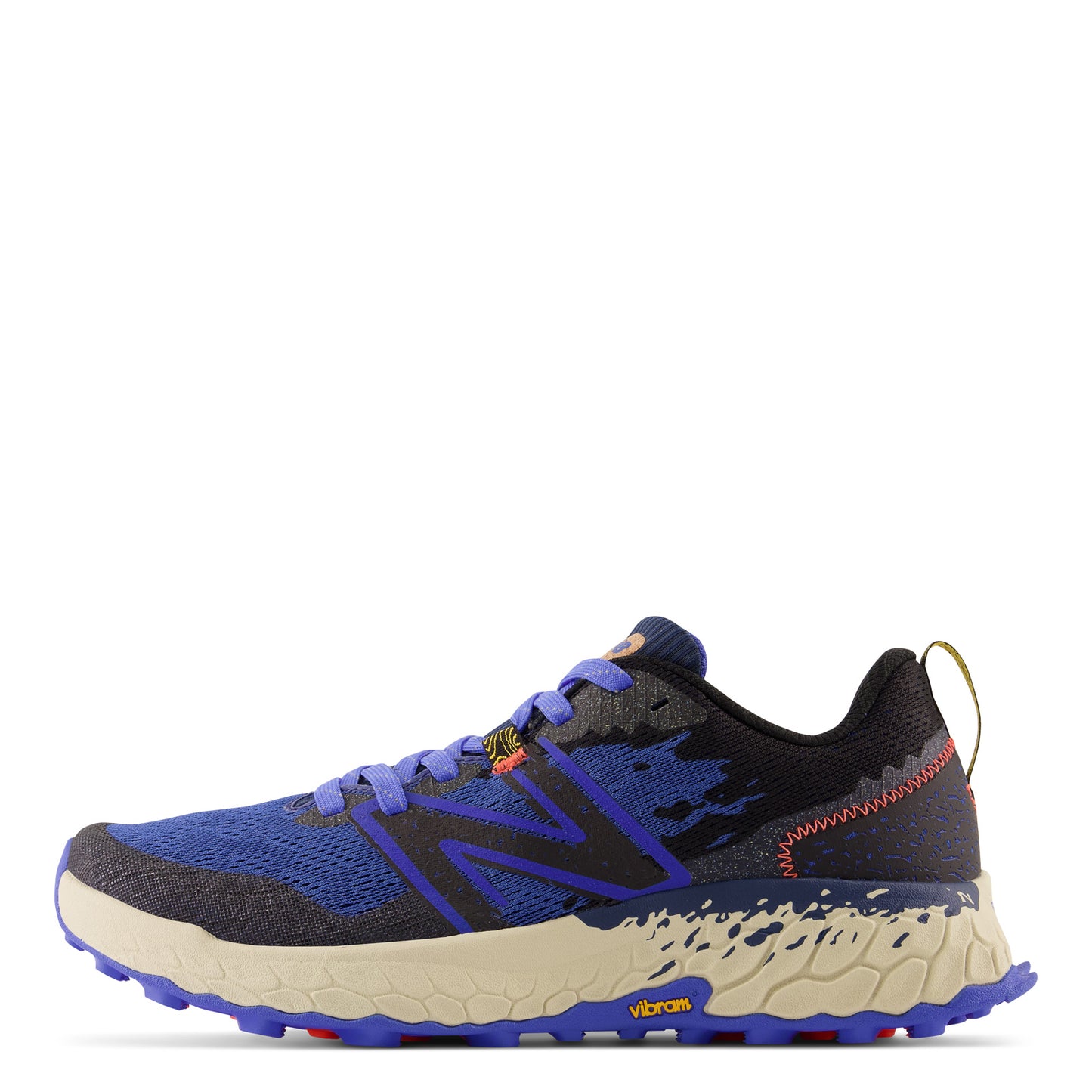 Peltz Shoes  Men's New Balance Fresh Foam X Hierro v7 Trail Running Shoe NB NAVY/BLACK MTHIERO7