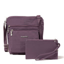 Baggilini, Pocket Crossbody With RFID Wristlet