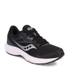 Peltz Shoes  Men's Saucony Cohesion 16 Running Shoe Black/White S20781-10