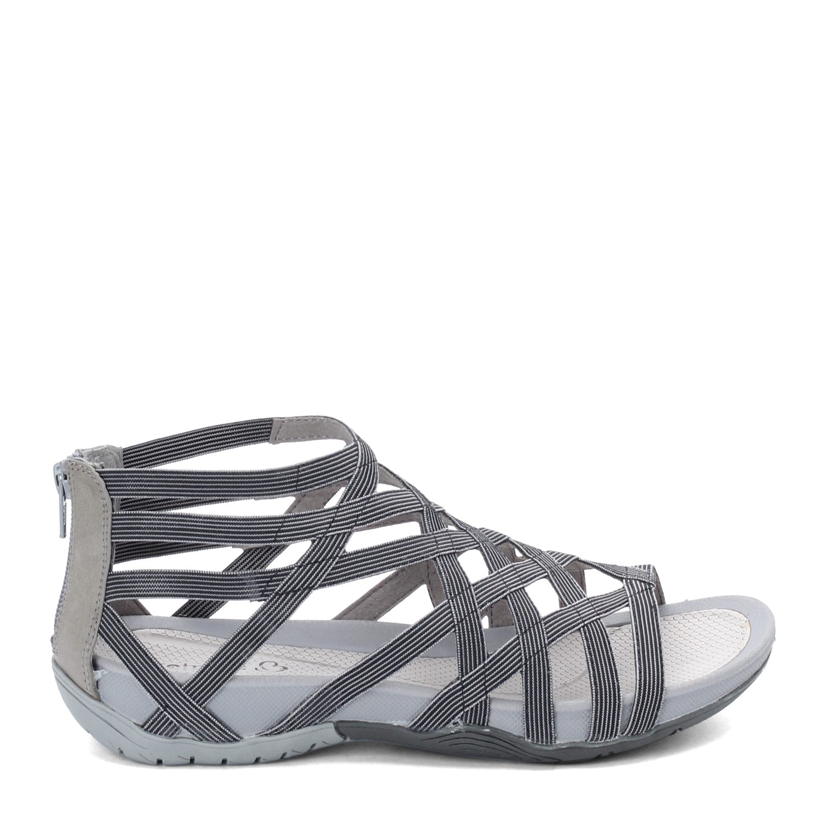 Womens Black schuh Taurus Leather Gladiator Sandals | schuh