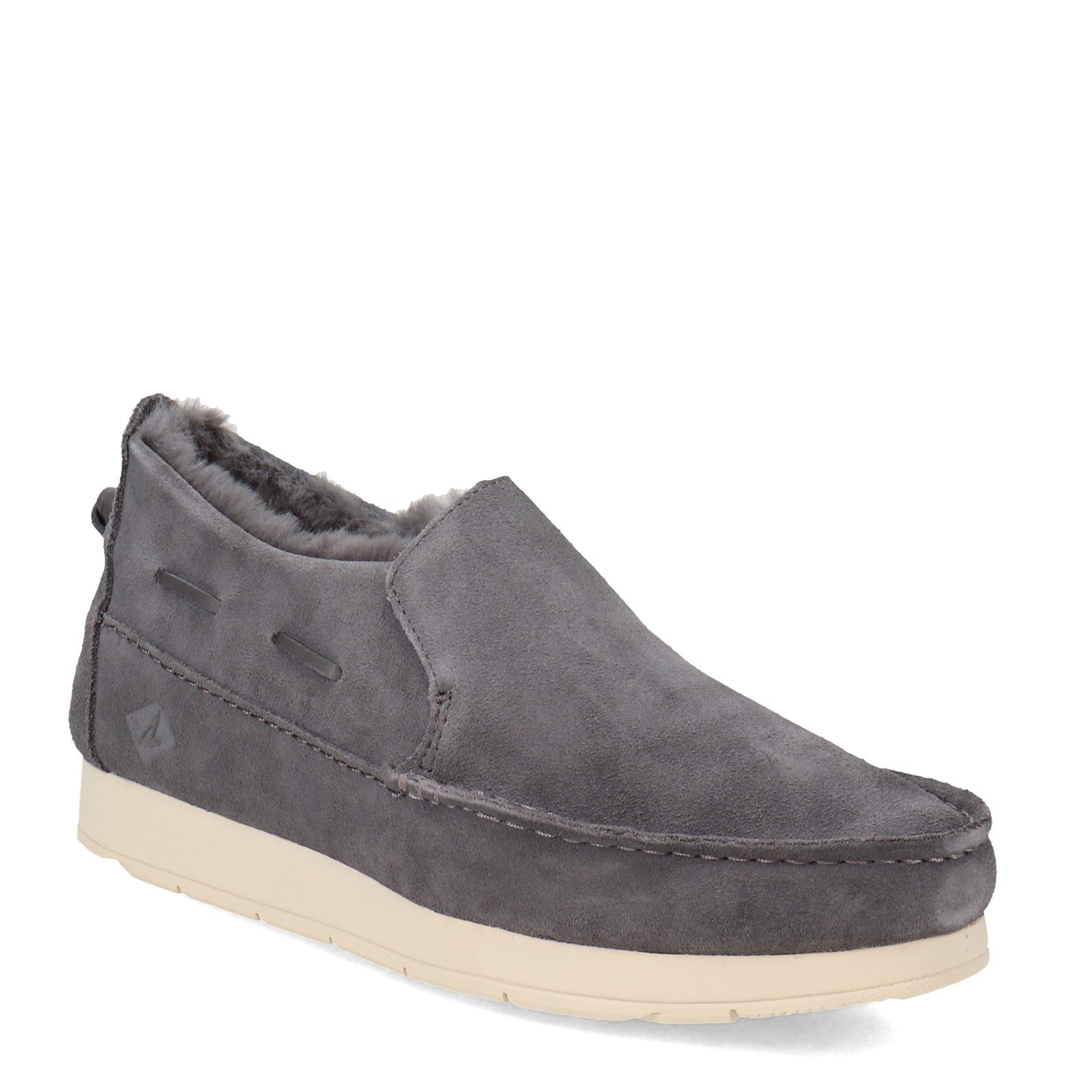 Sperry suede hot sale slip on