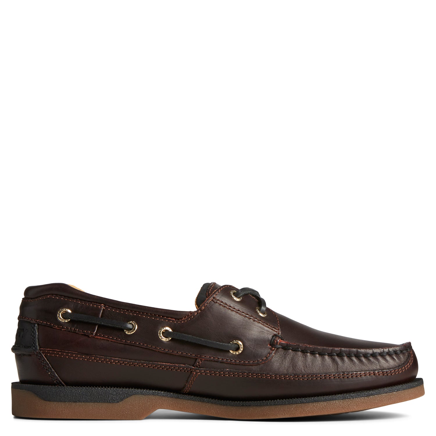 Peltz Shoes  Men's Sperry Gold Cup Mako 2 Eye Boat Shoe Amaretto STS25261