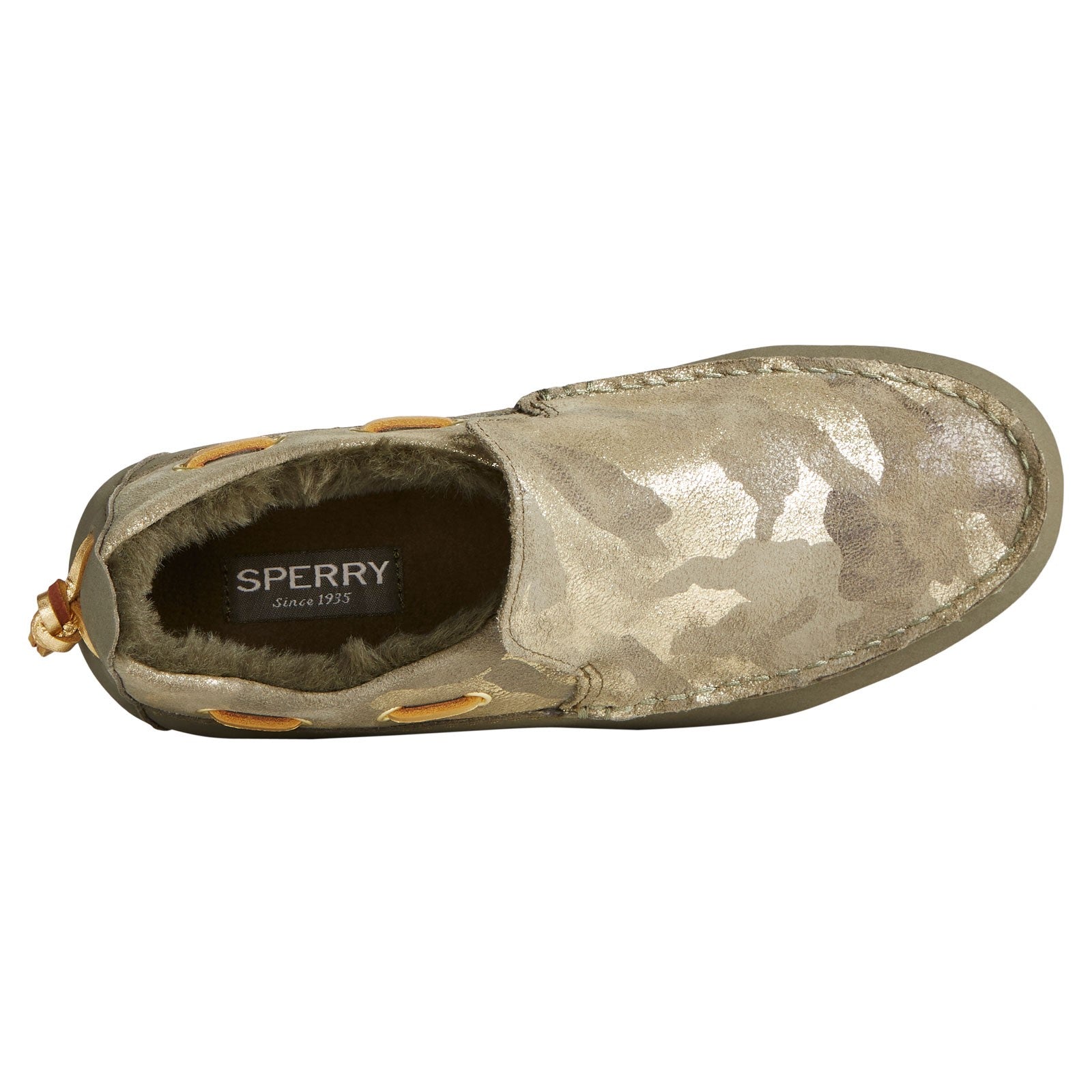 Camo sale sperrys women's