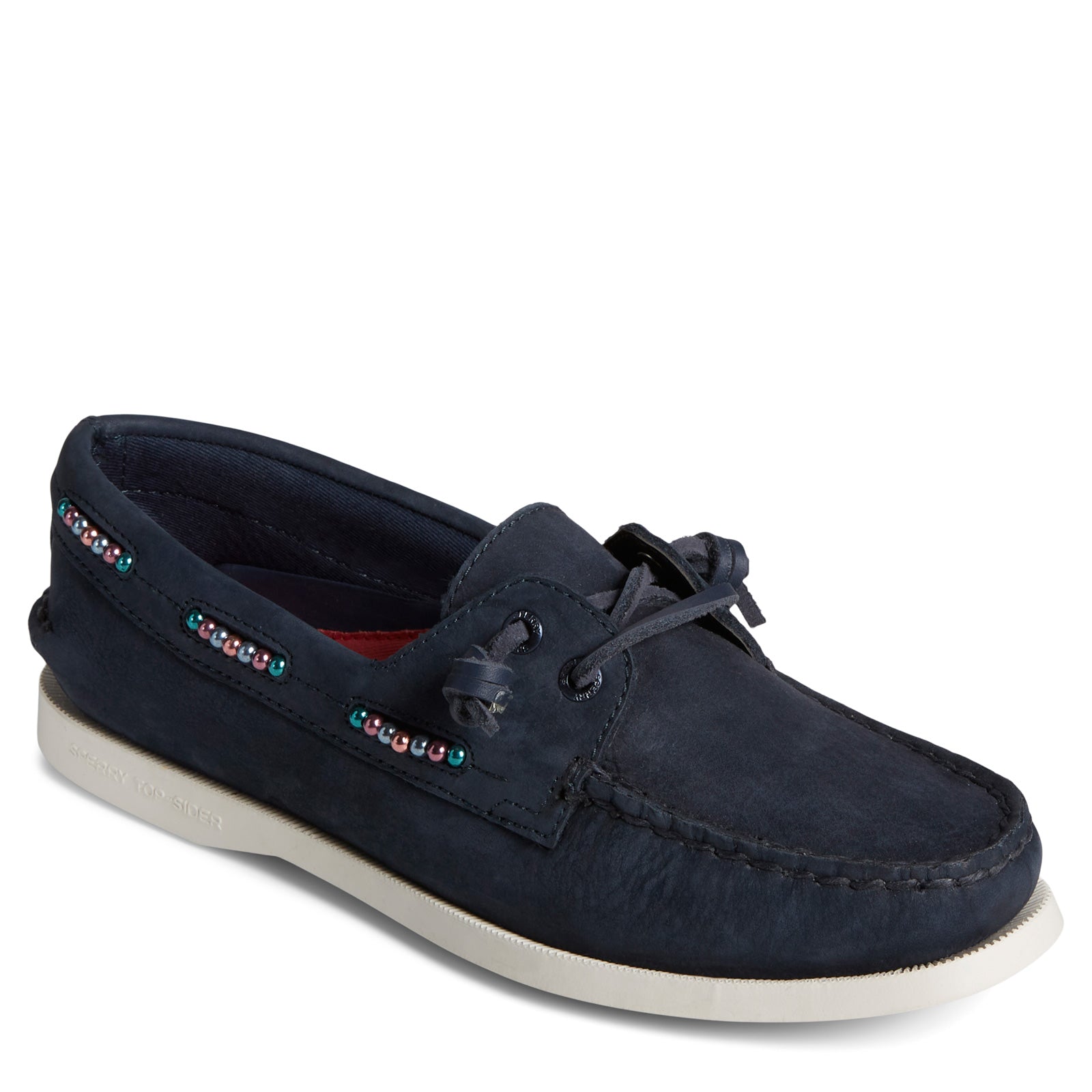 Sperry womens shop navy boat shoes