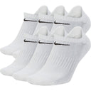 Unisex, Nike, Everyday Cushioned Training No-Show Socks - 6 Pair