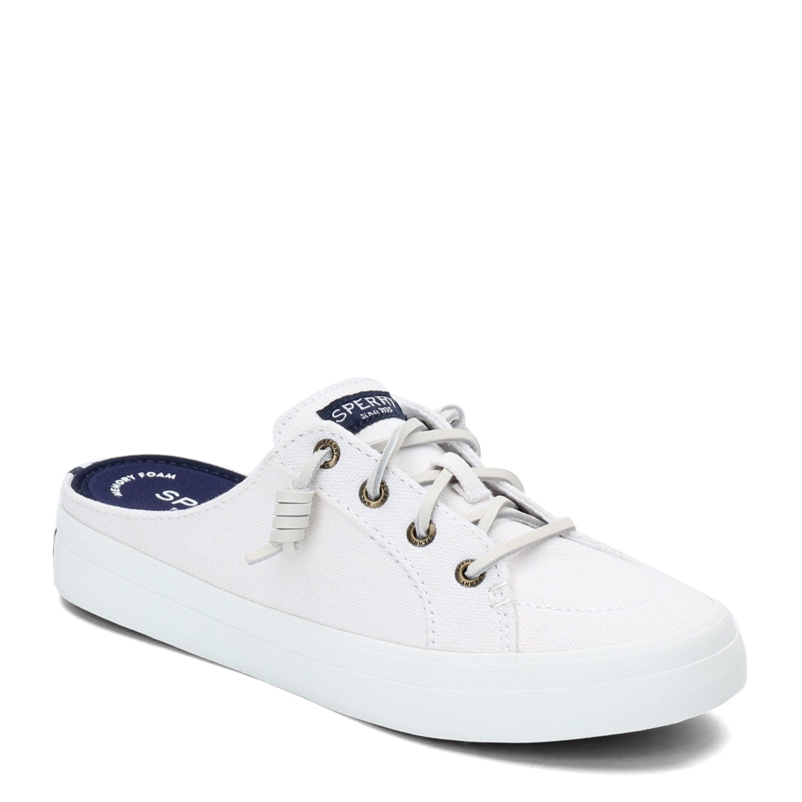 Sperry crest deals vibe canvas mules