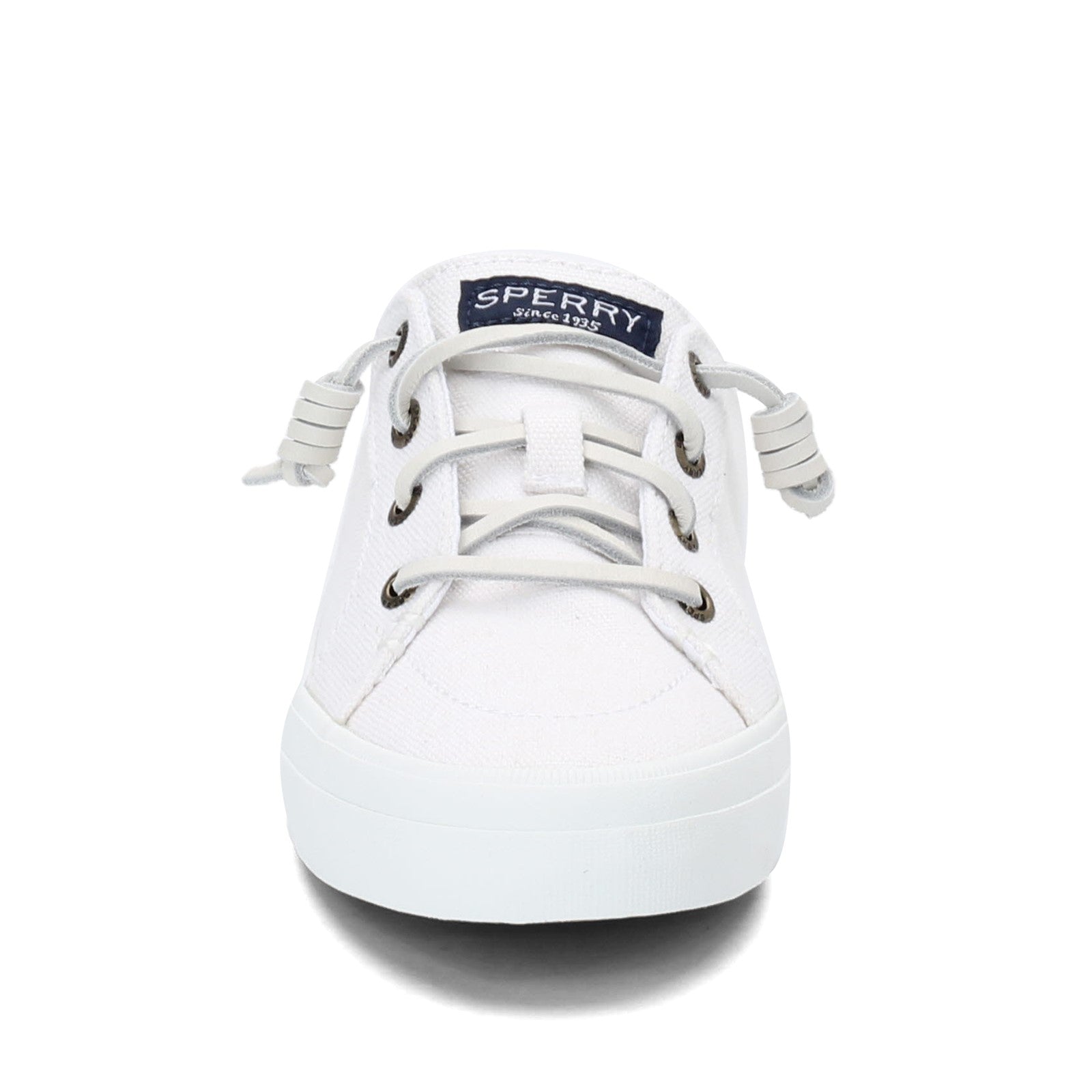 Women's sperry deals white tennis shoes