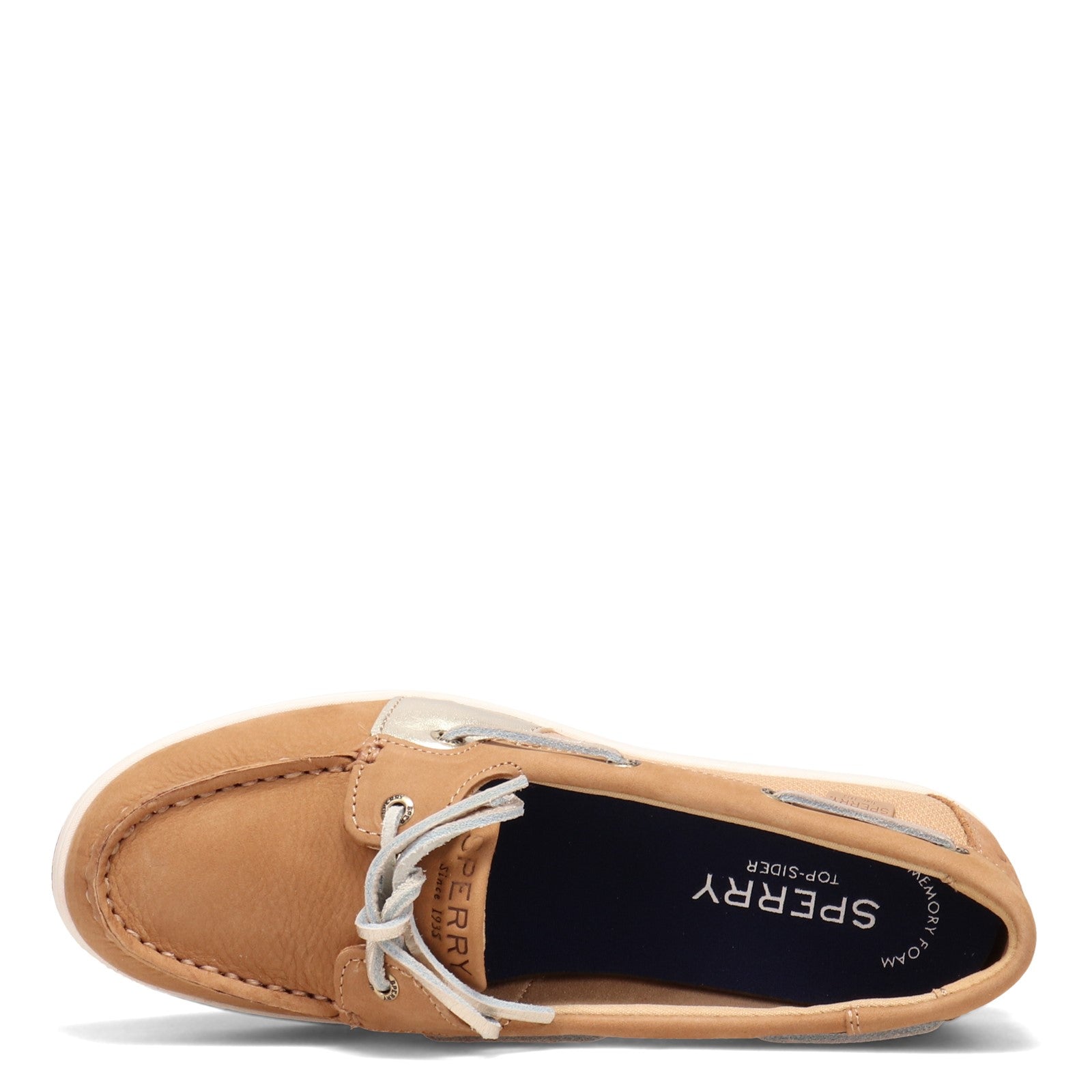 Gold sperry hot sale topsiders women's