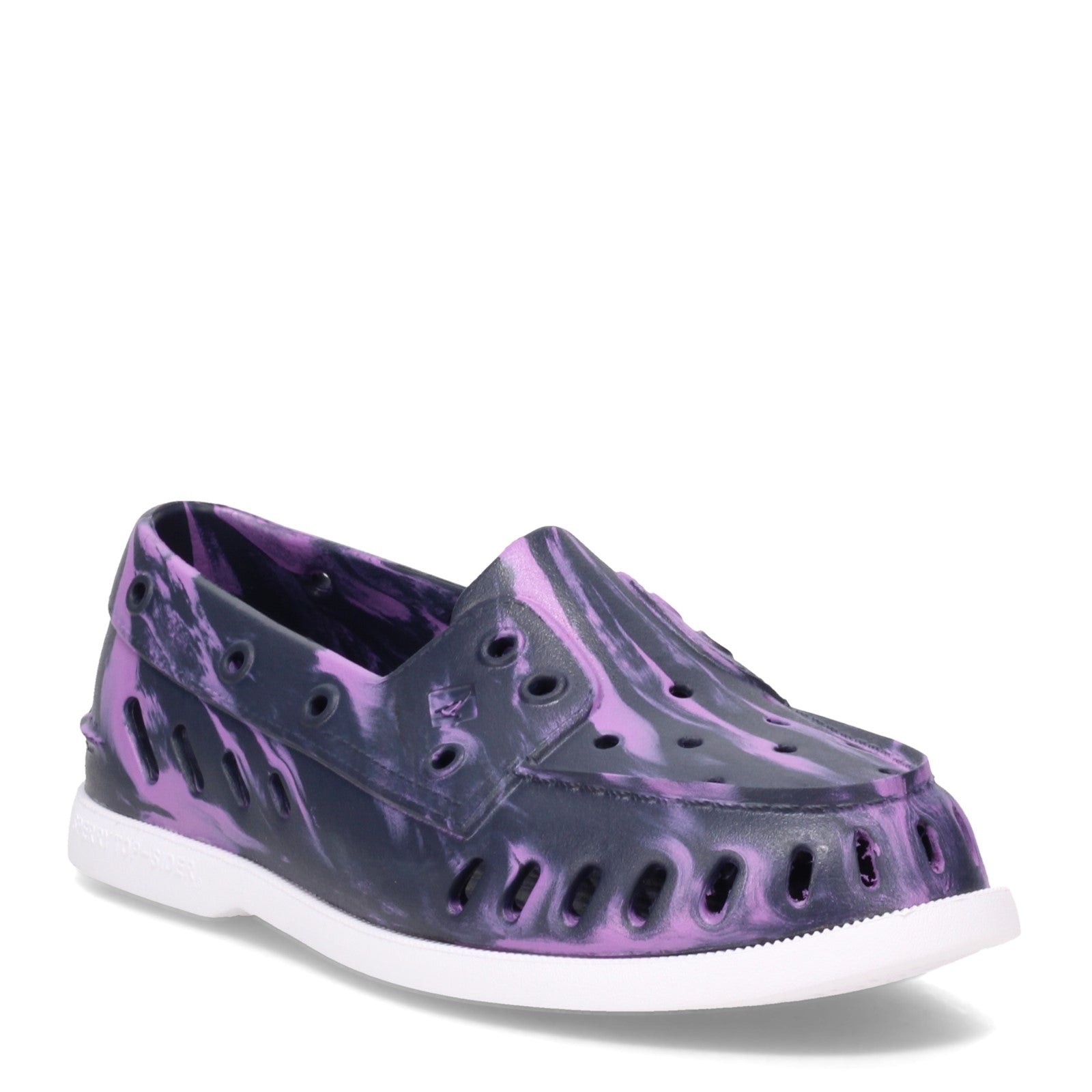 Purple sales sperry shoes