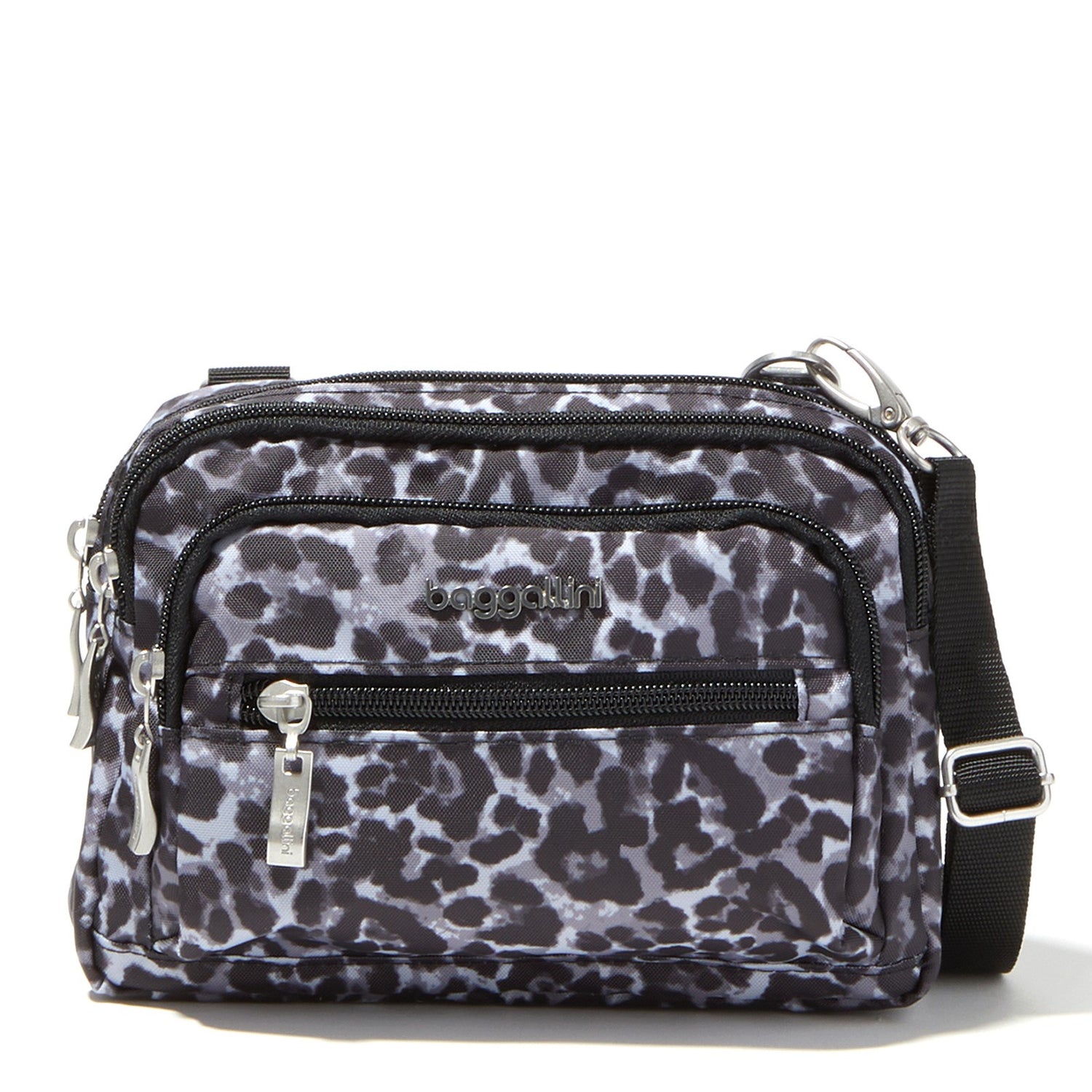 Baggallini Women's Essential Mini Crossbody Bag, Black: Handbags