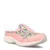 Peltz Shoes  Women's Easy Spirit Traveltime Clog LIGHT PINK MULTI TTIME593-680