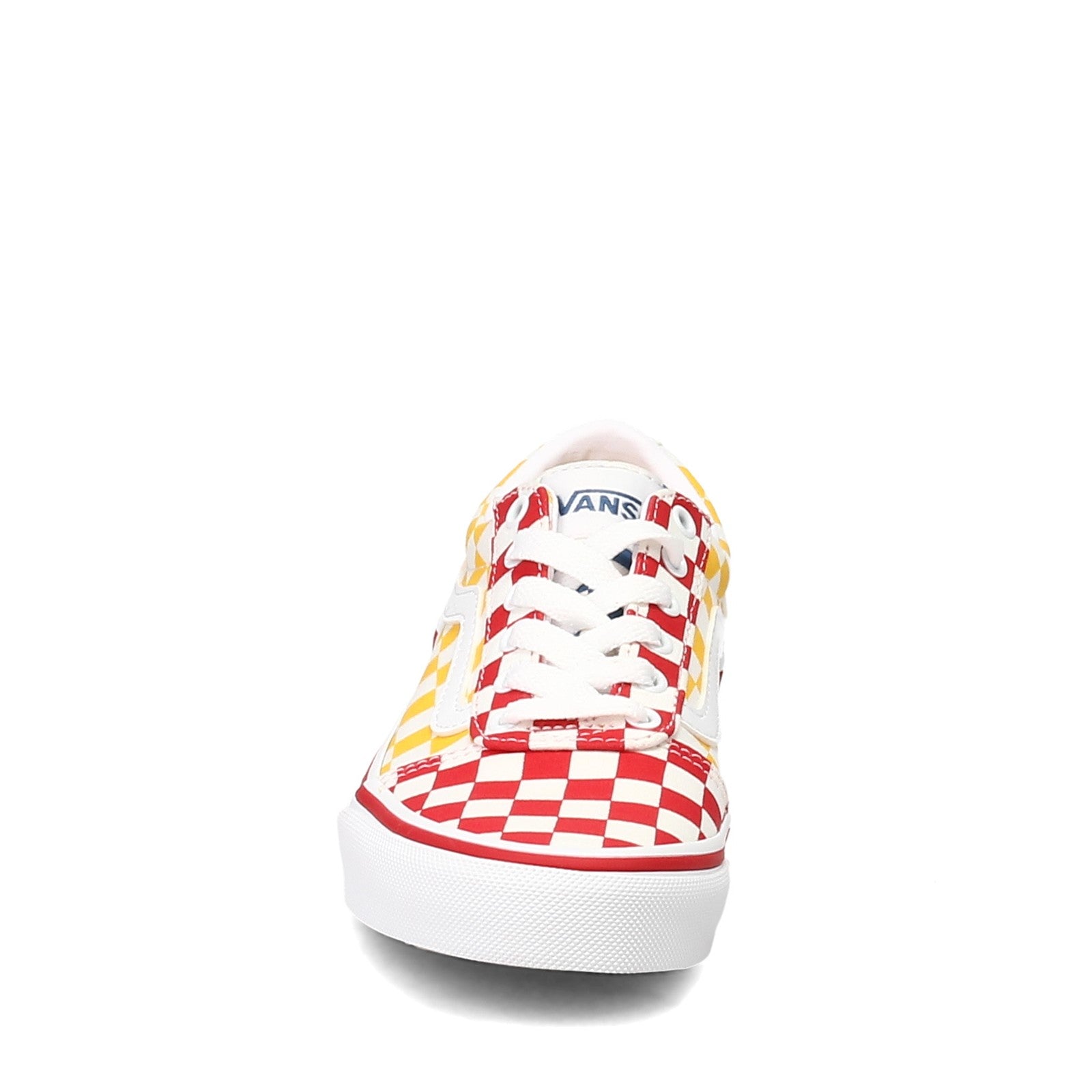 Big kid white on sale vans