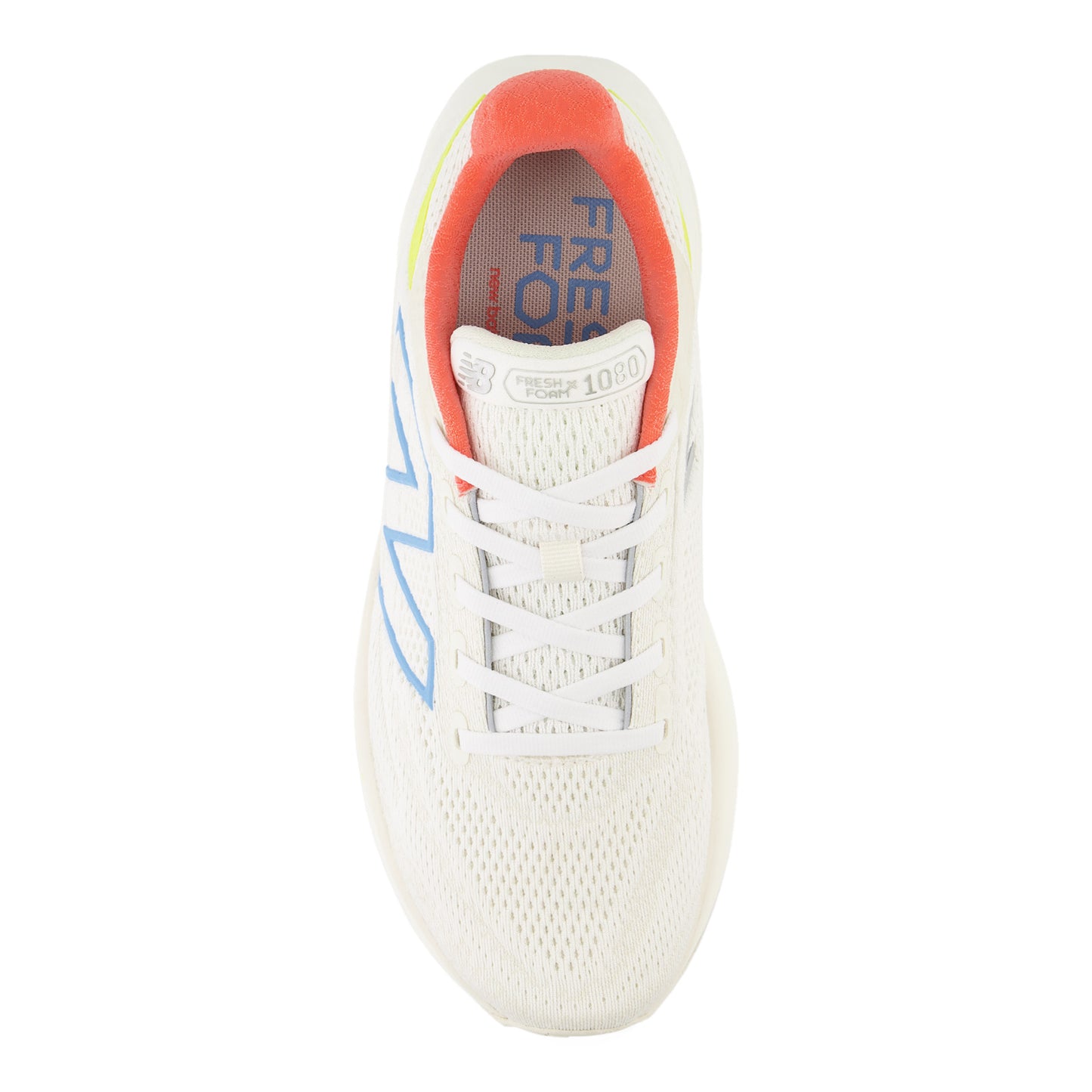 Peltz Shoes  Women's New Balance 1080v13 Fresh Foam X Running Shoe Sea Salt/Coastal Blue/Gulf Rd W1080O13